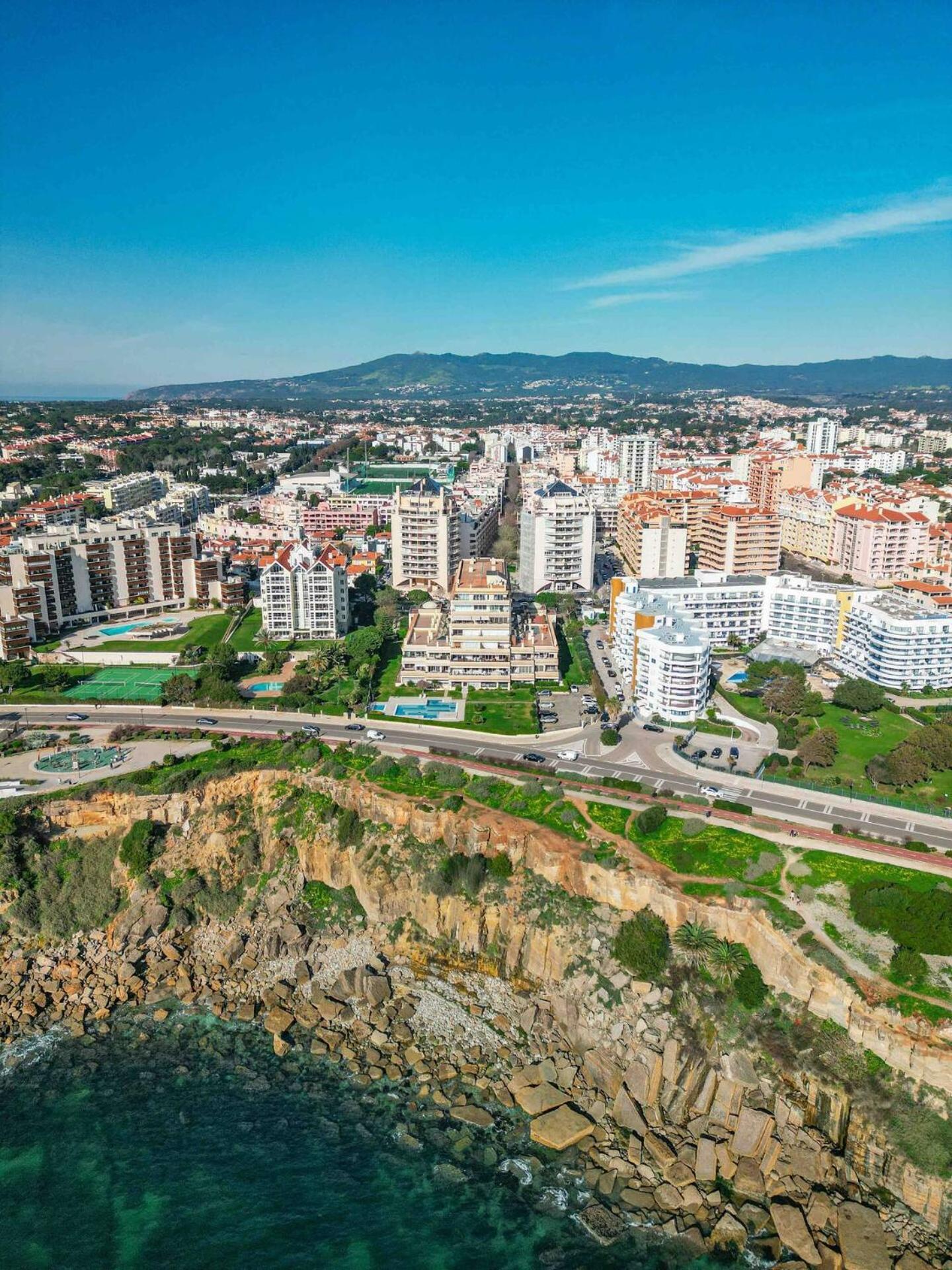 카스카이스 Sea View W Pool, Terrace & Parking 아파트 외부 사진